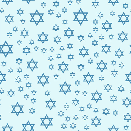 Judaism church traditional seamless pattern hanukkah religious synagogue passover hebrew jew vector illustration.のイラスト素材