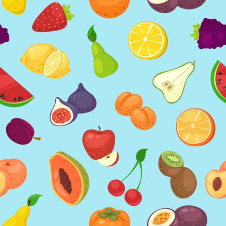 Fruit seamless patternのイラスト素材