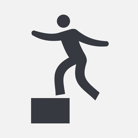 Flat Icon related to Adventure Racesのイラスト素材