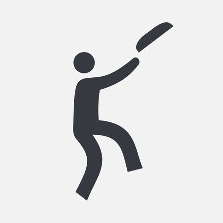 Flat Icon related to Frisbeeのイラスト素材