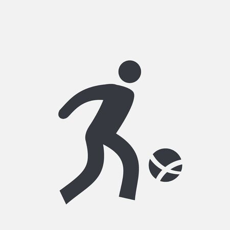Flat Icon related to Soccerのイラスト素材
