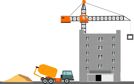 House building vector illustrationのイラスト素材