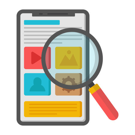 A beautiful design icon of post contentのイラスト素材