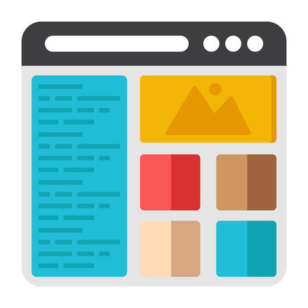 A perfect design icon of web trafficのイラスト素材