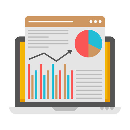 A perfect design icon of web trafficのイラスト素材