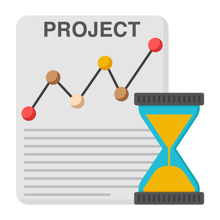 A trendy design icon of presentationのイラスト素材