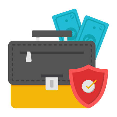 A colored design icon of buy buttonのイラスト素材