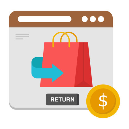 Perfect design icon of online shopのイラスト素材