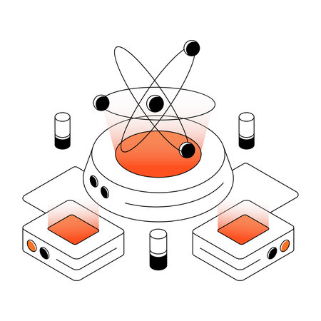 An illustration design of data scienceのイラスト素材