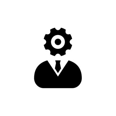 consulting icon in vector. Logotypeのイラスト素材