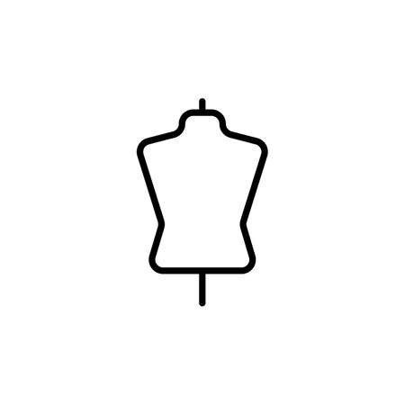 Mannequin icon in vector. Logotypeのイラスト素材