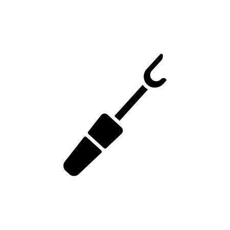 Seam Ripper icon in vector. Logotypeのイラスト素材