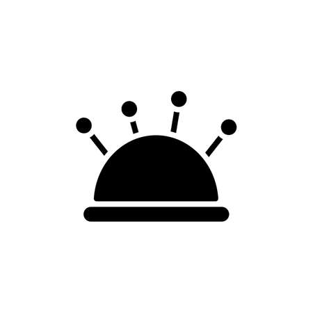 Sewing Needles icon in vector. Logotypeのイラスト素材