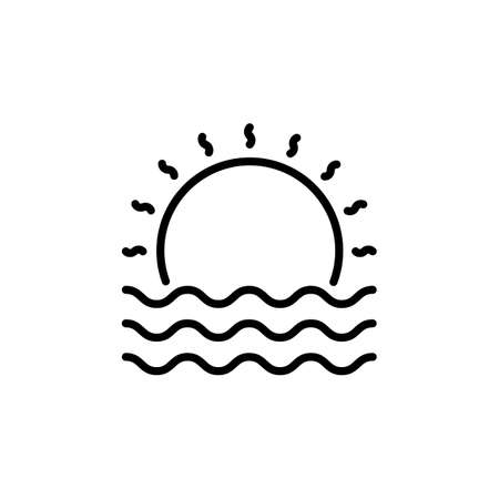 Haze icon in vector. Logotypeのイラスト素材