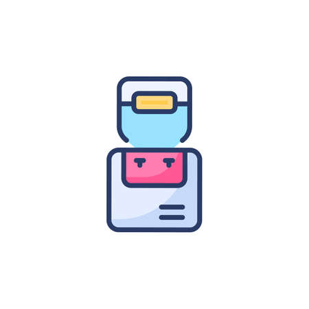 Dispenser icon in vector. Logotypeのイラスト素材