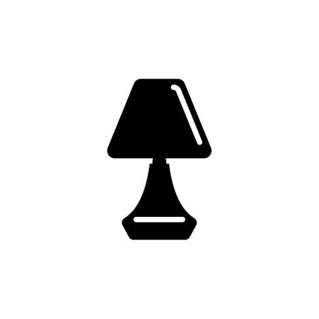 Table Lamp icon in vector. Logotypeのイラスト素材