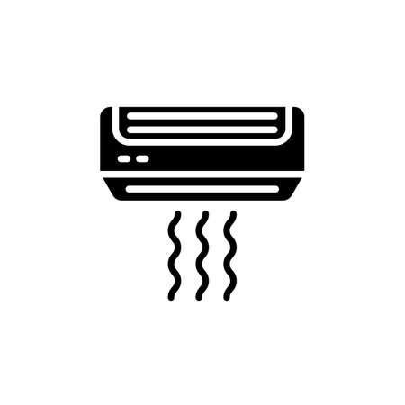 Air Conditioner icon in vector. Logotypeのイラスト素材