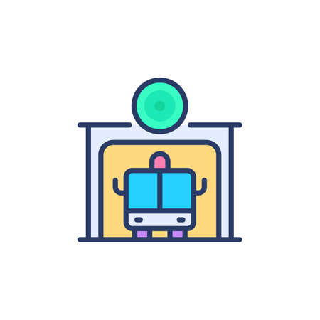 Fire Station icon in vector. Logotypeのイラスト素材