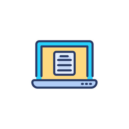 Online Party Invitation icon in vector. Logotypeのイラスト素材