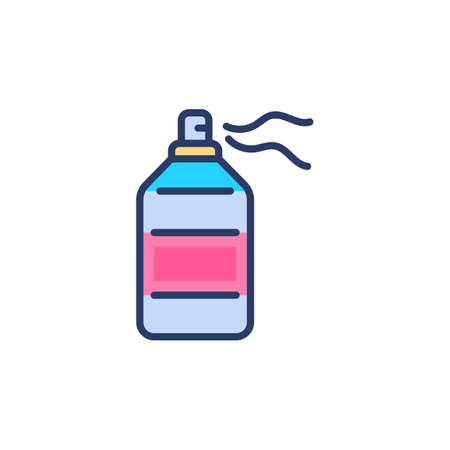 Snow Spray icon in vector. Logotypeのイラスト素材