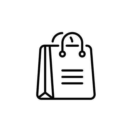 Gift Bag icon in vector. Logotypeのイラスト素材