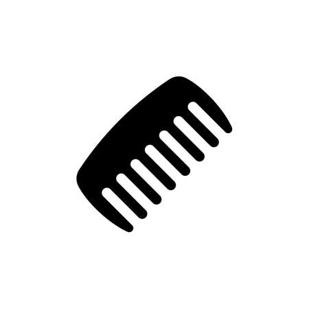 Comb icon in vector. Logotypeのイラスト素材
