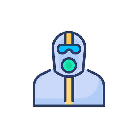 Protective Clothes Protective clothes icon in vector. Logotypeのイラスト素材