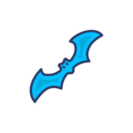 Bat icon in vector. Logotypeのイラスト素材