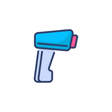 Detector icon in vector. Logotypeのイラスト素材