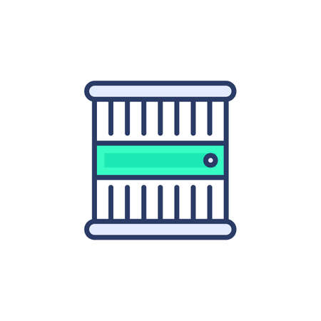 Prison icon in vector. Logotypeのイラスト素材