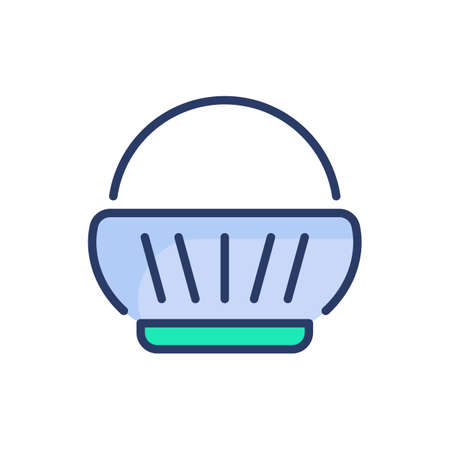 Basket icon in vector. Logotypeのイラスト素材