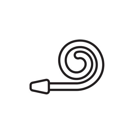 Blower icon in vector. Logotypeのイラスト素材