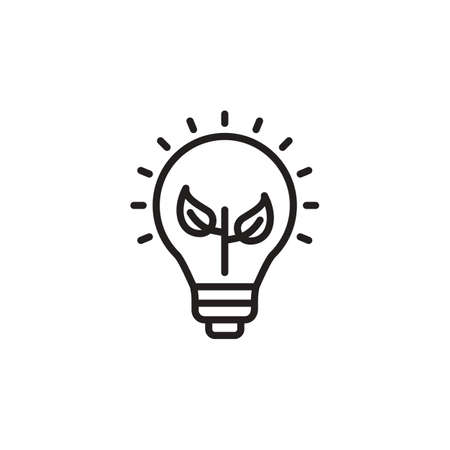 Renewable Energy icon in vector. Logotypeのイラスト素材