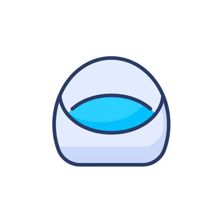 Lounge Chair icon in vector. Logotypeのイラスト素材