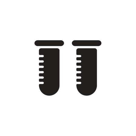 Test icon in vector. Logotypeのイラスト素材