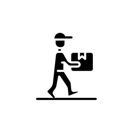 Delivery icon in vector. Logotypeのイラスト素材
