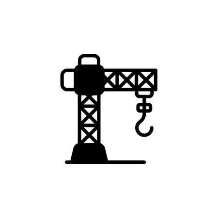 Logistics Crane iconのイラスト素材