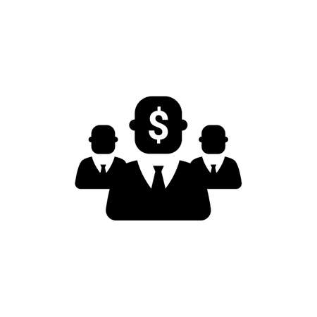 Crowdfunding icon in vector. Logotypeのイラスト素材