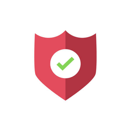 Secure icon in vector. Logotypeのイラスト素材