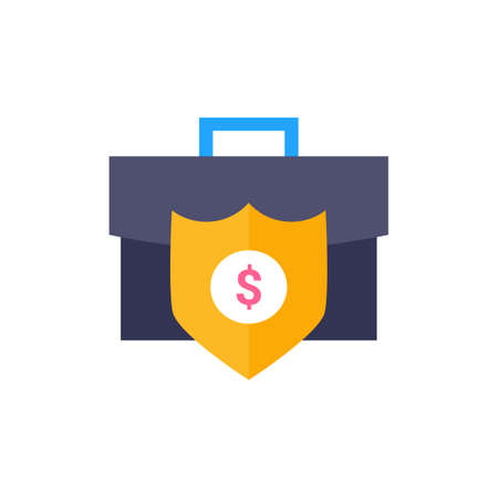 Business Security icon in vector. Logotypeのイラスト素材
