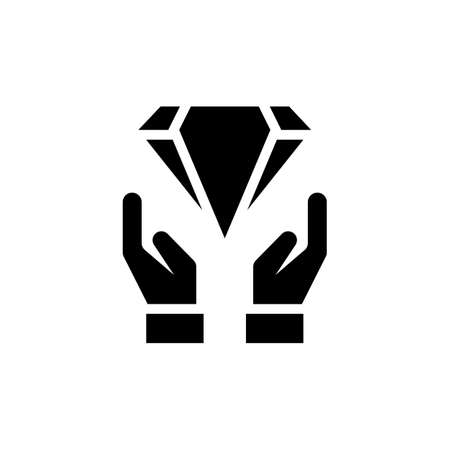 Value icon in vector. Logotypeのイラスト素材