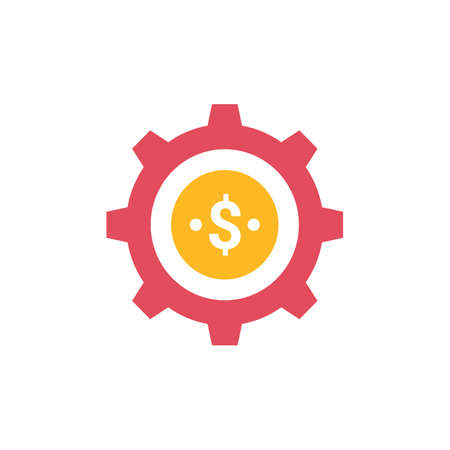 Financial Service icon in vector. Logotypeのイラスト素材