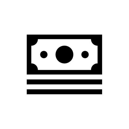 Money icon in vector. Logotypeのイラスト素材