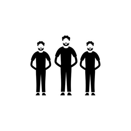 Business People icon in vector. Logotypeのイラスト素材