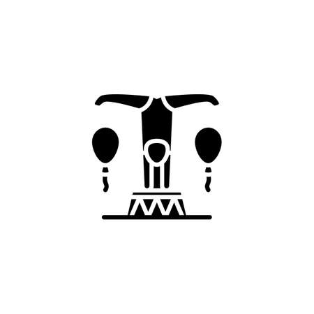 Acrobat icon in vector.のイラスト素材