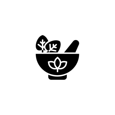 Herbal Medicine icon in vector.のイラスト素材