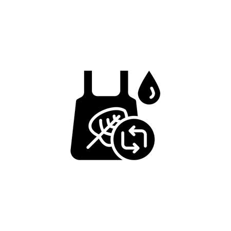 Eco Friendly Bag icon in vector. Logotypeのイラスト素材