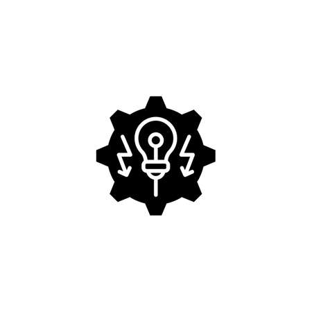 Energy Development icon in vector.のイラスト素材