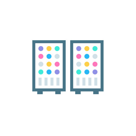 Data Storage icon in vector. Logotypeのイラスト素材