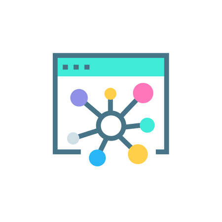 Scramble System icon in vector. Logotypeのイラスト素材